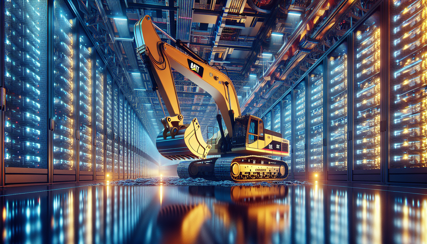 Caterpillar's Excavators Fuel Data Centers, Crypto Could Learn a Thing or Two