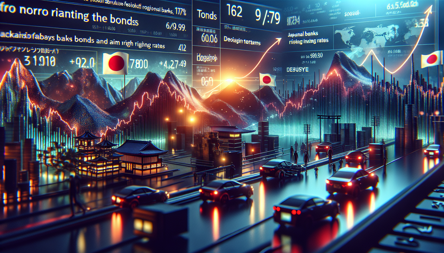 Japan's Regional Banks Navigate Choppy Bonds for Higher Returns Amid Rising Rates