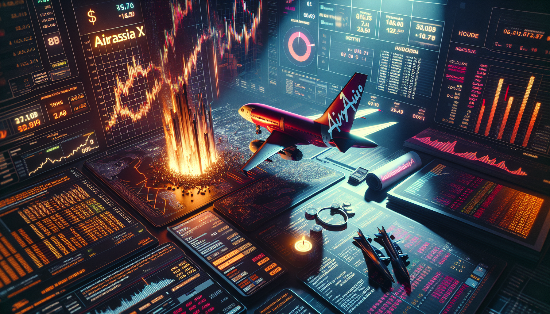 AirAsia X's Fuel Flop: The Worst Airline Stock Plummet of 2023 Hits Crypto Too