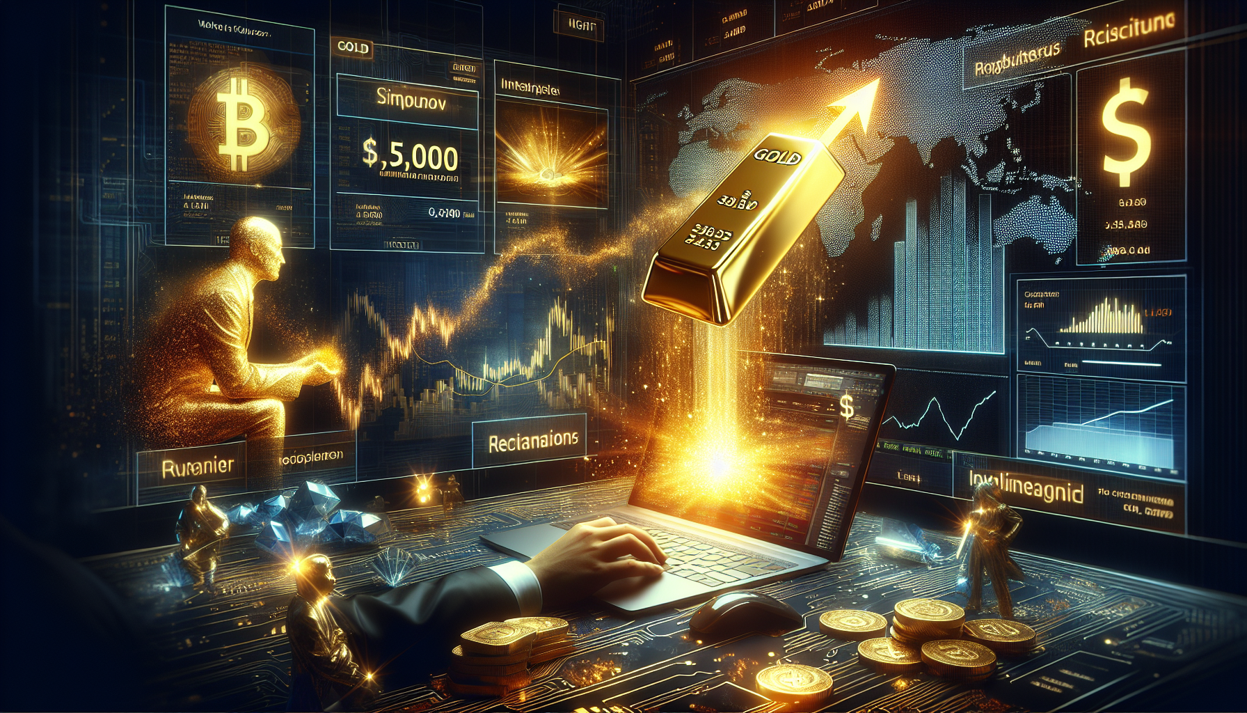 Gold's Meteoric Rise: Breaking $5,000 and What It Means for Crypto Investors