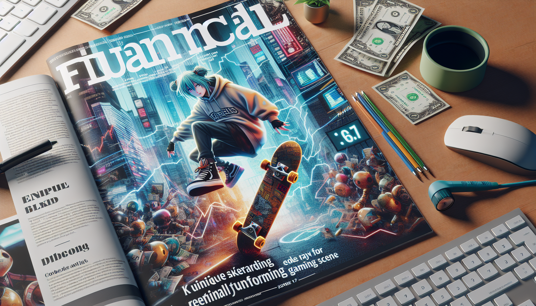 Denshattack! Blends Skateboarding with Anime Flair, Launching June 17