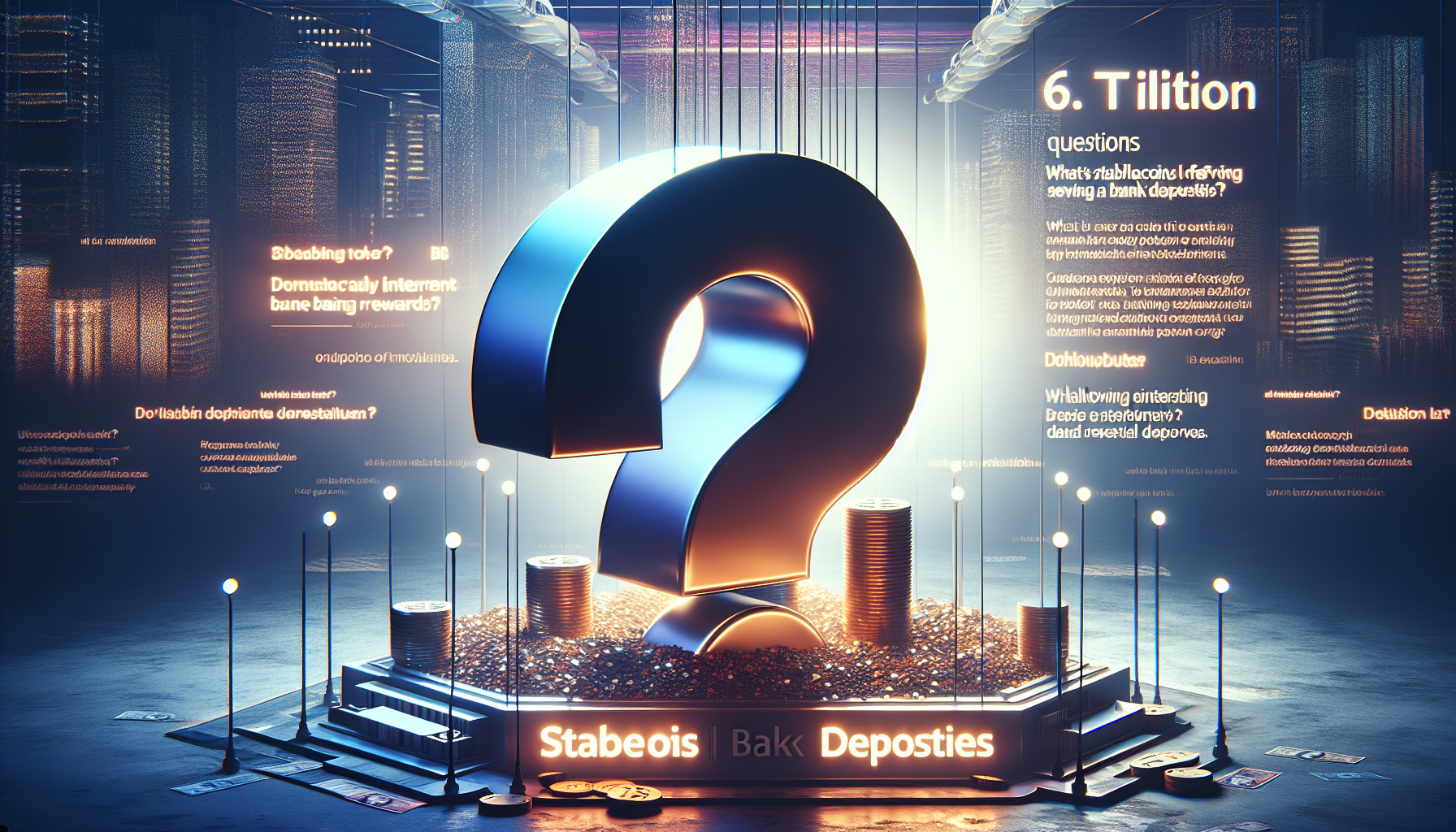 Stablecoins as Bank Deposits? A $6.6 Trillion Question Looms