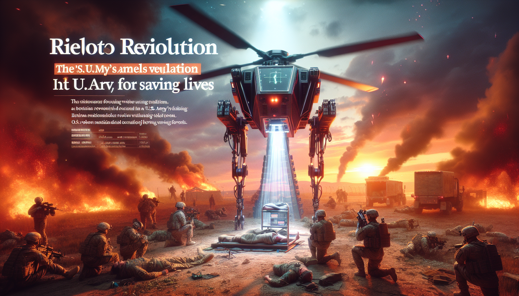 Army's Robot Revolution: Can Machines Save Lives on the Battlefield?