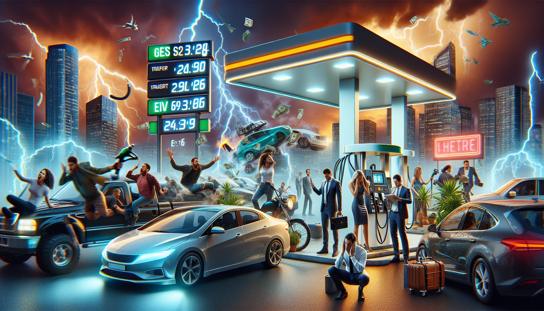 Rising Gas Prices Put Pressure on Ride-Hailing Drivers: EV Owners Rev Up