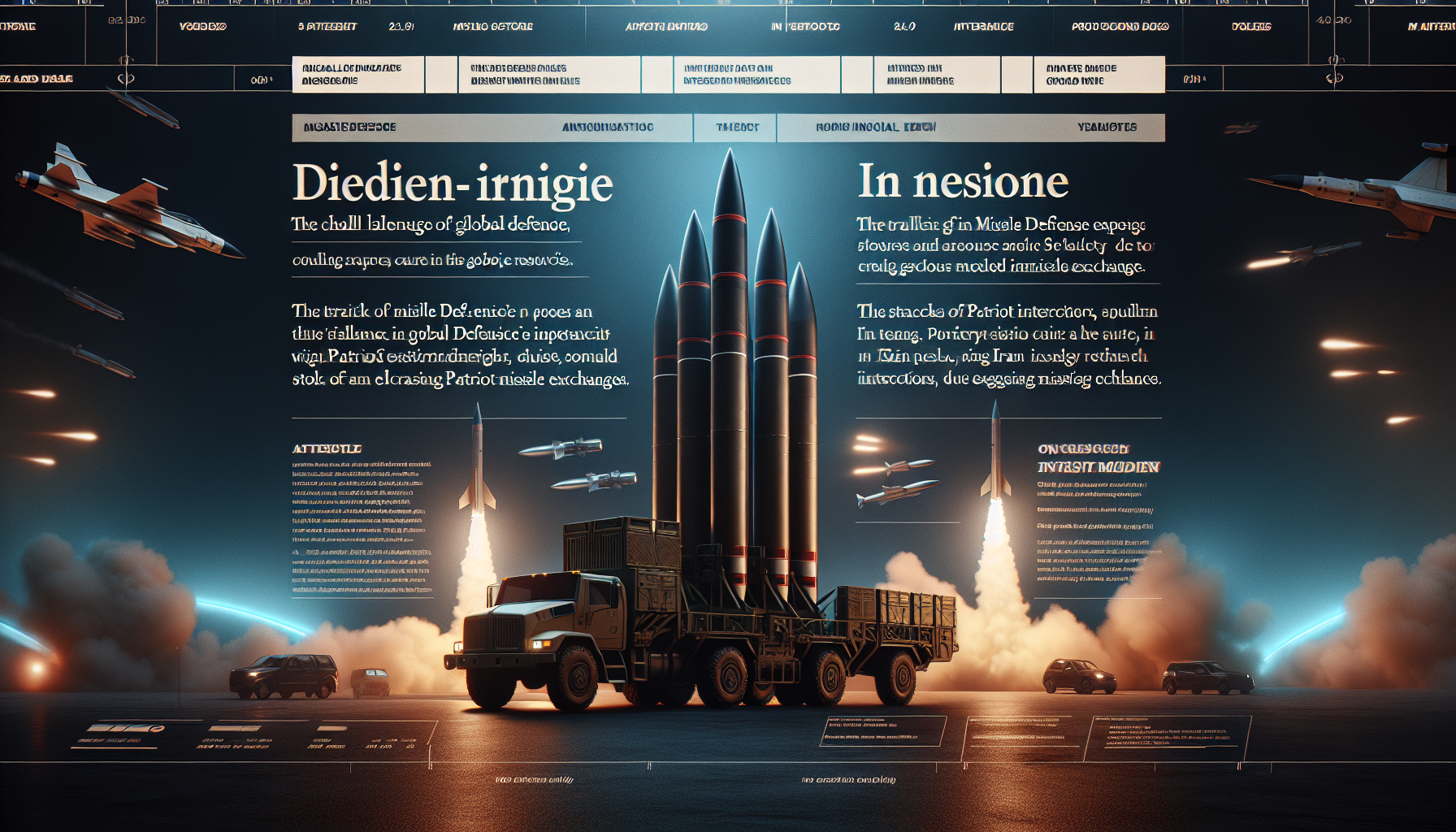 Missile Defense Crunch: Iran Conflict Strains Global Patriot Supply