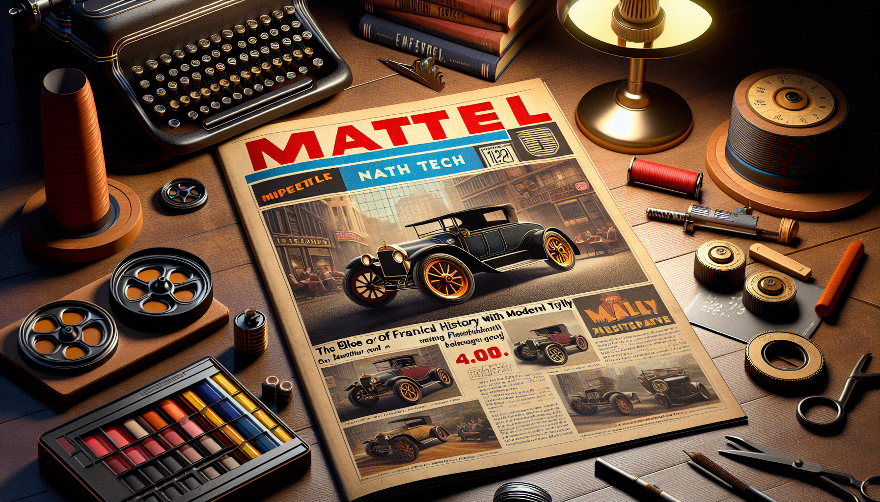 Mattel's New Typeface: A Nostalgic Nod to the '50s with Modern Utility