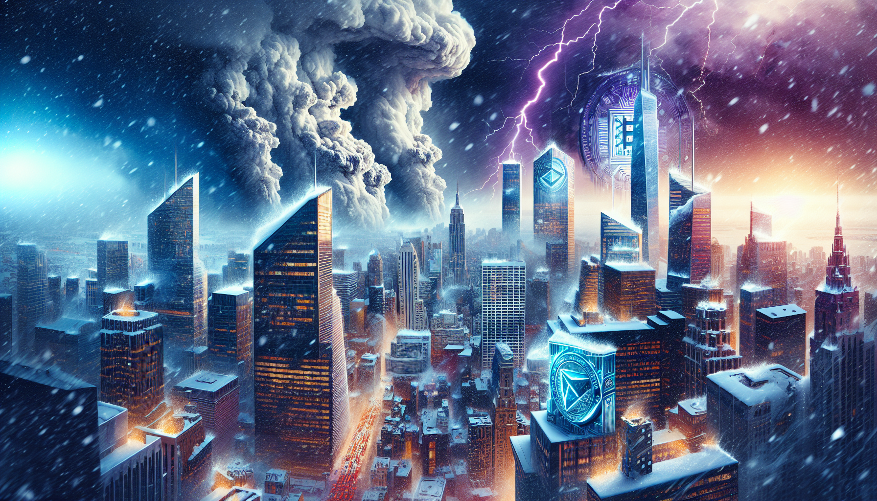 Storm of the Century: Blizzard Halts Northeast, Raises Crypto Mining Concerns