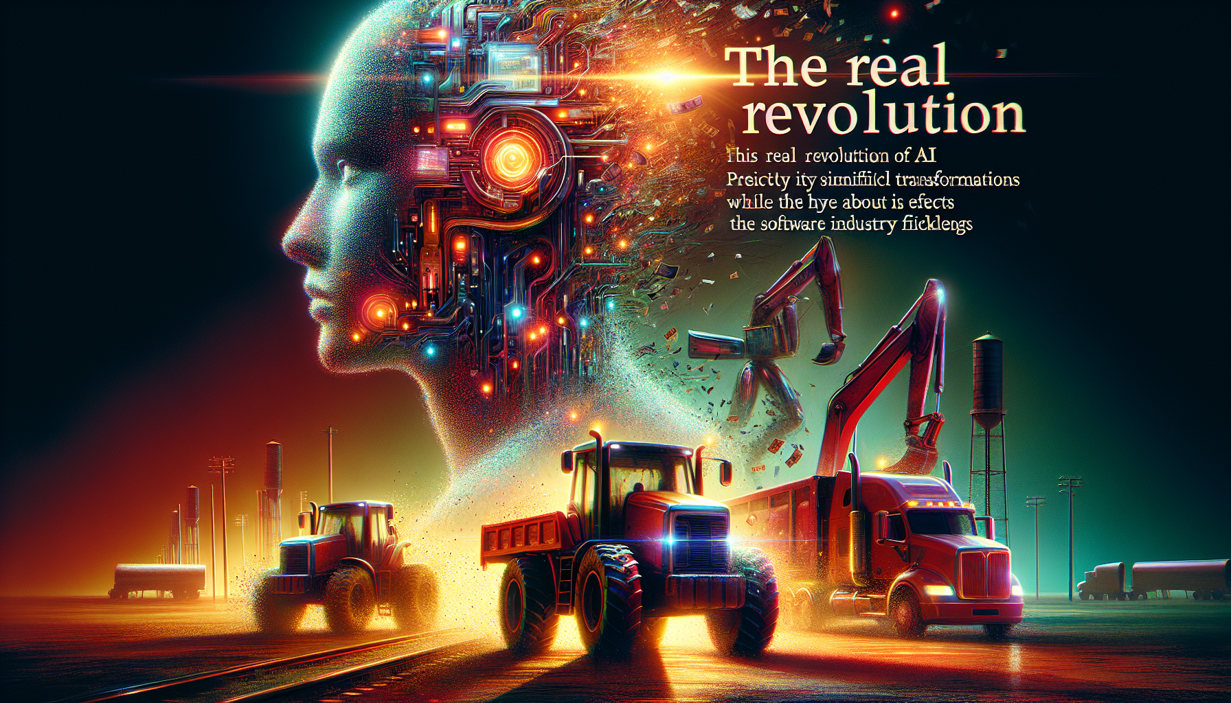 AI's Real Revolution: Farms, Mines, and Trucks to Profit as Software Hype Fizzles