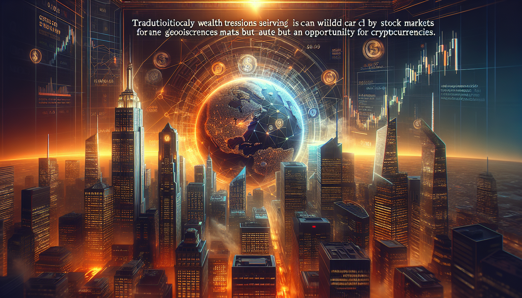 Geopolitical Tensions: A Wild Card for Stock Markets but an Opportunity for Crypto?