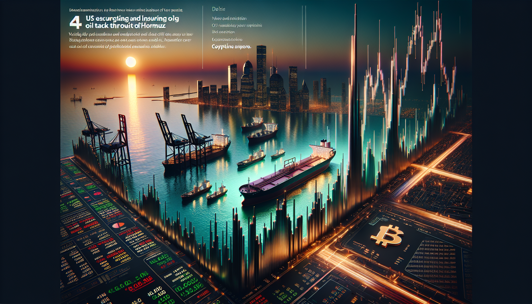Markets React to US Escorting Oil Tankers: Stocks Steady, Oil Pulls Back