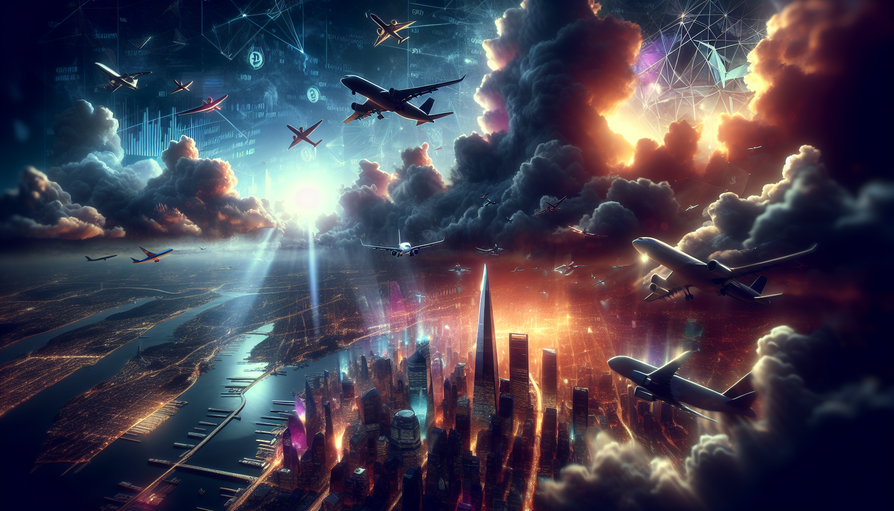 Chaos in the Skies: 145 Flights Diverted Post-Iran Strikes, Impact on Crypto Market Looms