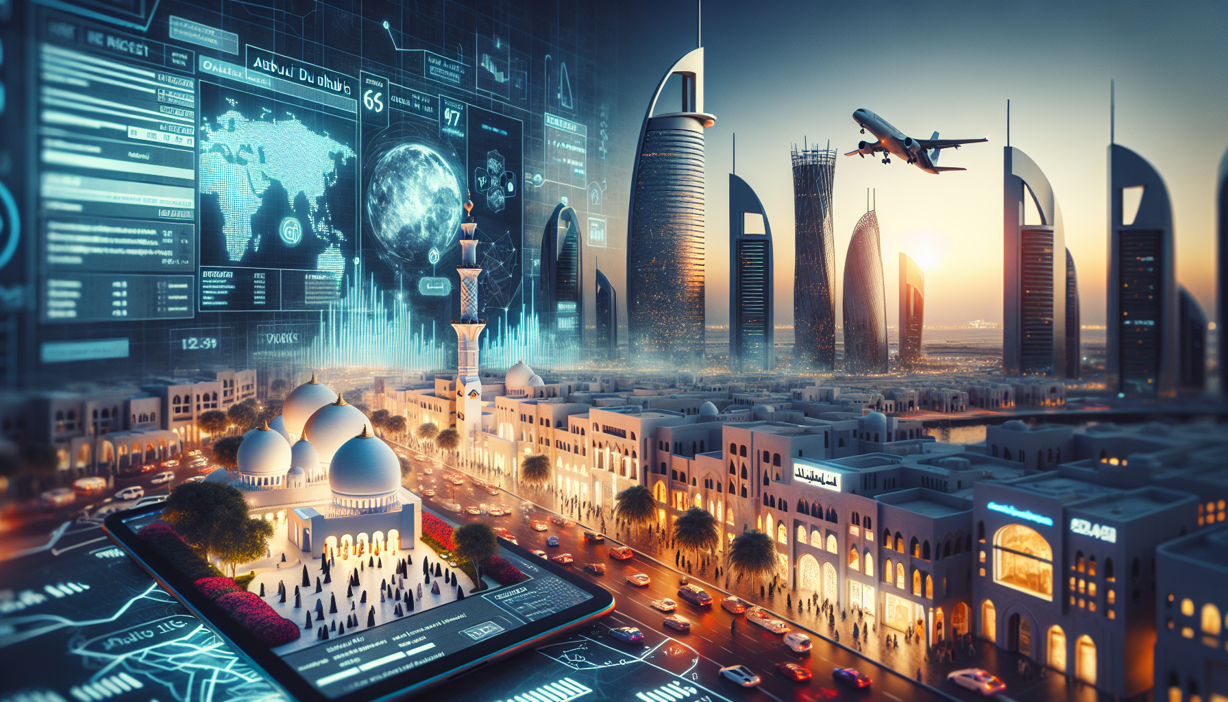 Living Amidst the Noise: Abu Dhabi's Calm Contradiction to Social Media Frenzy